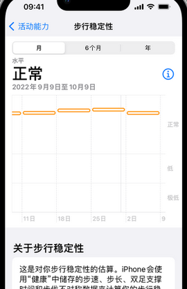 叶集iPhone手机维修如何在iPhone开启'步行稳定性通知'