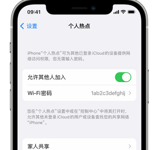 叶集apple服务站点分享iPhone上个人热点丢失了怎么办 